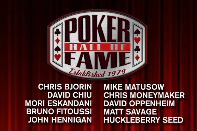 2018 Poker Hall of Fame Candidates