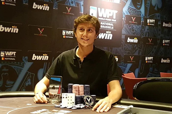 Damien Cayet remporte le High Roller du WPT National Brussels, Gilles Huet sur le podium 0001