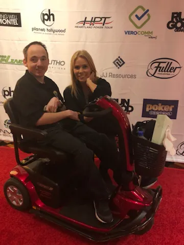 Jacob Zalewski and Cheryl Hines