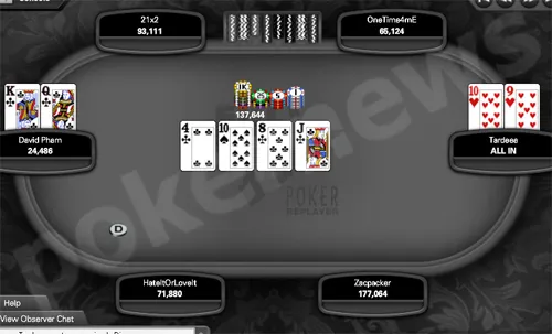 Full Tilt Poker FTOPS XIII Event #17 : Moorman et Dhorasoo font le show 111