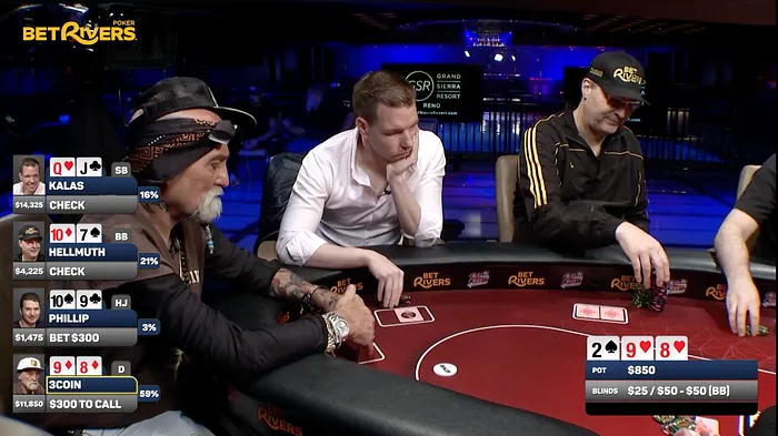 Poker Brat Bests 3Coin on Way to Becoming Big Winner in Hellmuth's Home Game 103