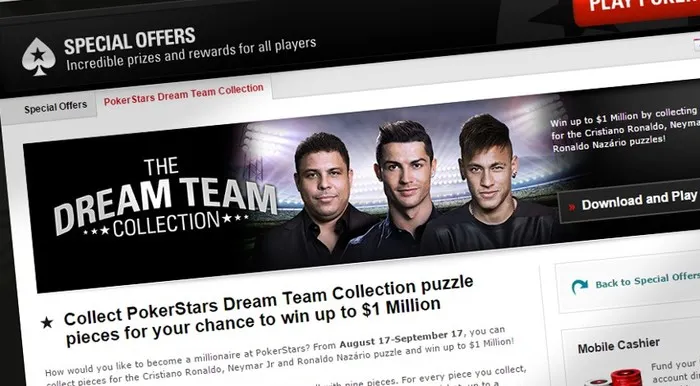 La campagne publicitaire de PokerStars avec Ronaldo et Neymar booste le trafic 0001