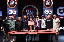 Mesa Final do Main Event do KSOP GGPoker South America