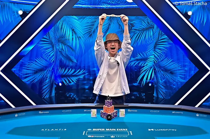 Yinan Zhou é o grande campeão do Super Main Event das WSOP Paradise