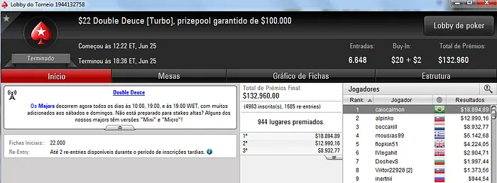 Lincon Freitas Crava Bounty Builder 5 & Muitas Forras Pesadas no PokerStars 104