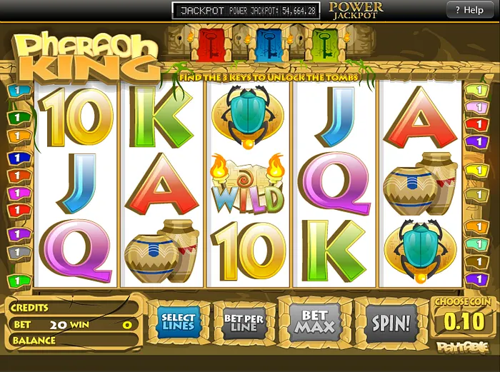 Pharaoh King Video Slots