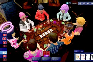 Vegas Infinite Poker Table