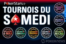 PokerStars.fr tournois online du samedi