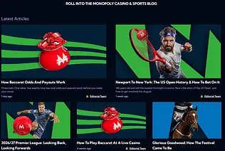 Roll into the Monopoly Casino & Sports Blog