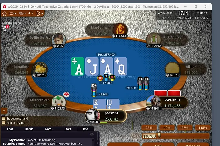 Online Poker Royal Flush