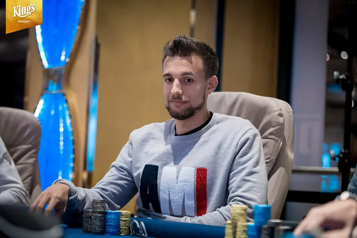 Laszlo Butjas chipleader do dia 4