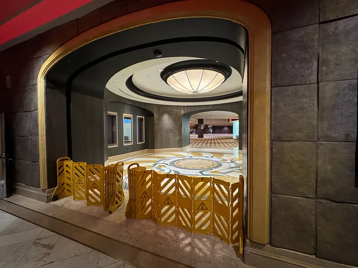 The entrance to the new Planet Hollywood Poker Room