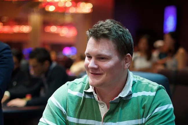 Final Table chip leader, Thomas Mcgarrity