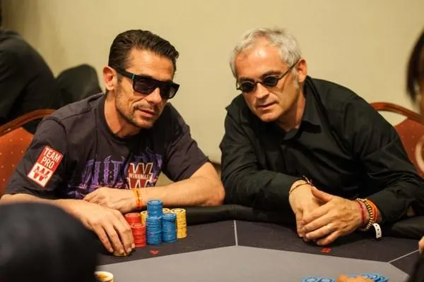 Jean-François Rial en compagnie de Kool Shen / Copyright Caroline Darcourt pour Winamax