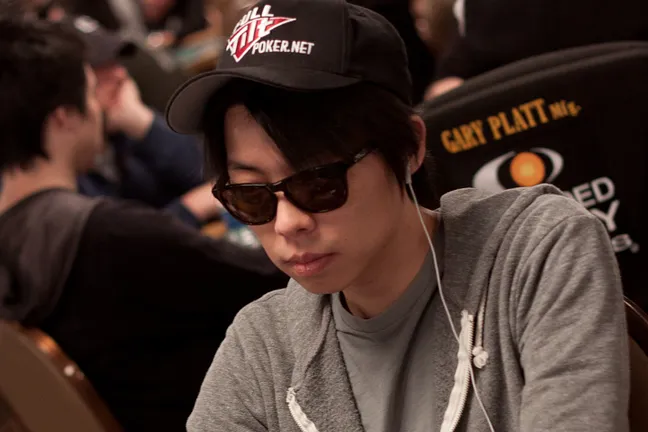 Joseph Cheong - 2º na chip count