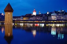 Switzerland night view