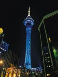 Auckland Sky Tower at night