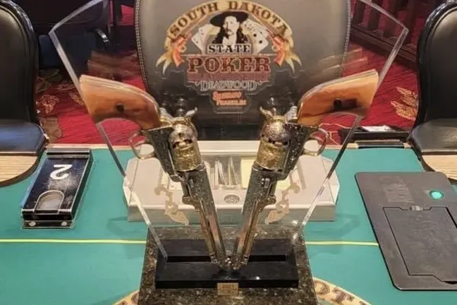RPT South Dakota State Poker Championship trophy