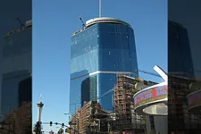 The unfinished Fontainebleau Las Vegas