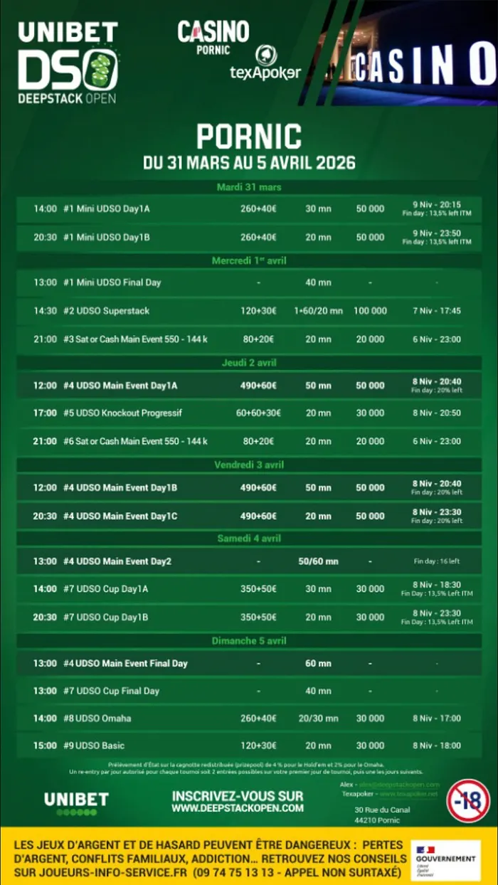 Programme UDSO Pornic