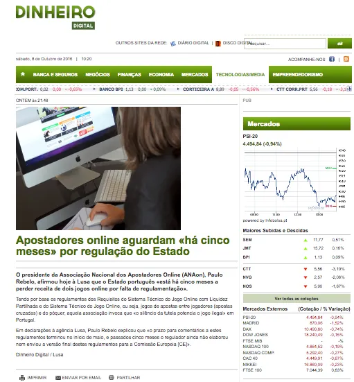 Comunicado ANAon Começa a ter Destaque na Imprensa Generalista 105