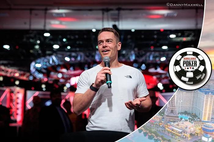 Espen Jorstad starts Day 1c of the 2023 WSOP Main Event