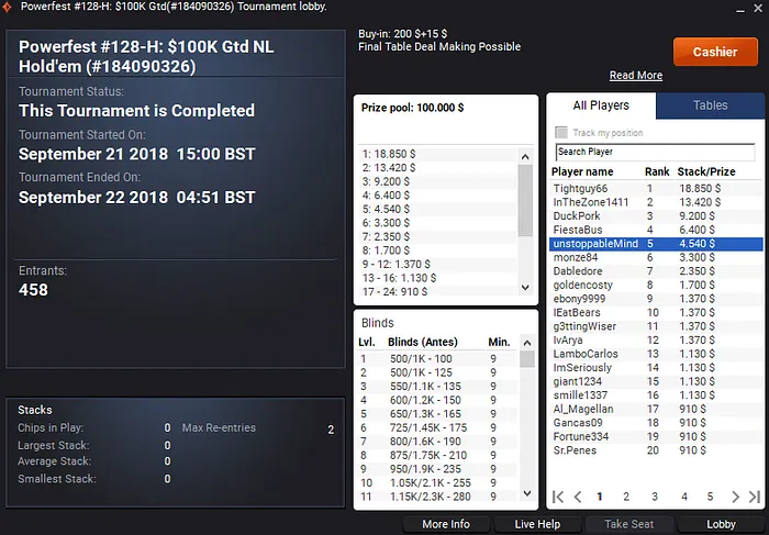 partypoker: whresmymind e BateBicoPLZ com Medalha de Prata na Powerfest 102