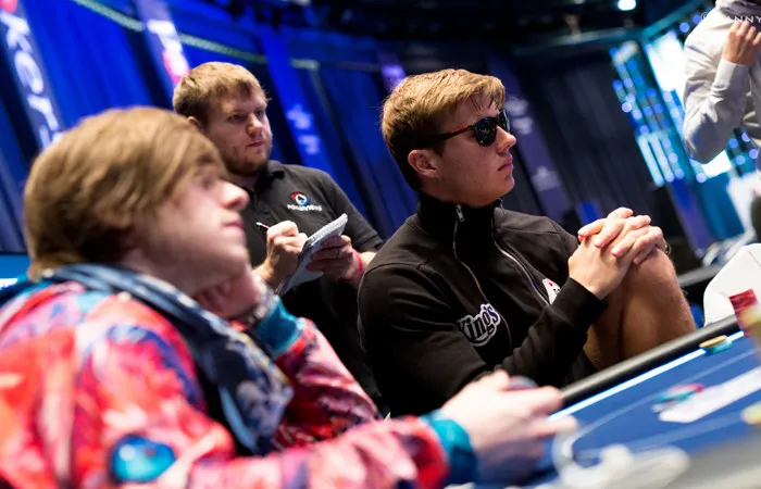 Max Altergott w/ Holloway in the background.