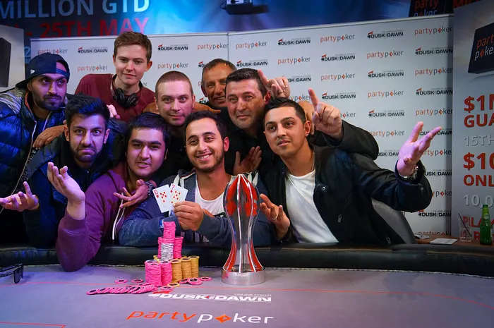 Antonius Samuel the 2015 partypoker Grand Prix Million winner
