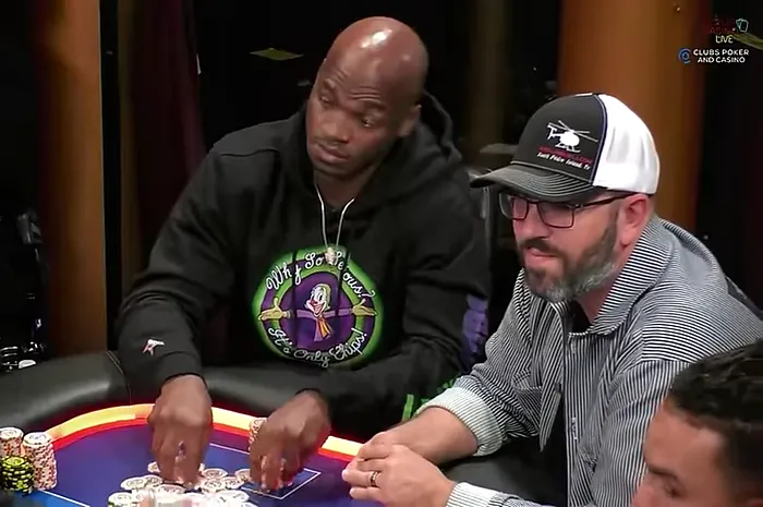 Adrian Peterson Poker Fight