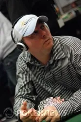 Jason Gray will take a huge chip lead into Day 2