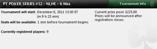 PT Poker Series 2011 - Evento #12 NHLE 6-Max hoje à noite 102