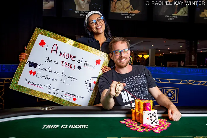 Nelson Mari Sanchez Wins EV90 $777 Lucky 7's