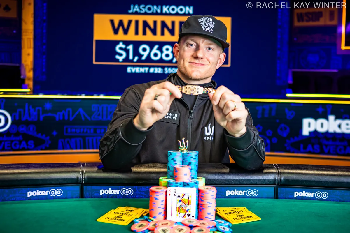 Jason Koon Wins EV32 $50,000 High Roller