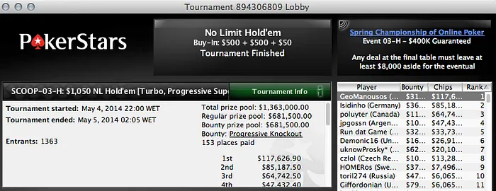 João "zeroGambling" Nunes Lidera o SCOOP #2 - Medium & Mais 105