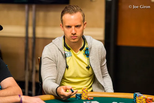 Martin Jacobson (earlier today at the Main Event)
