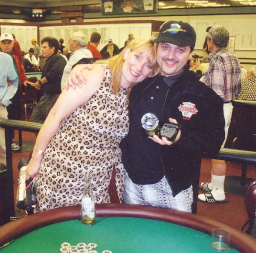 Mark and Tina Napolitano at the WSOP