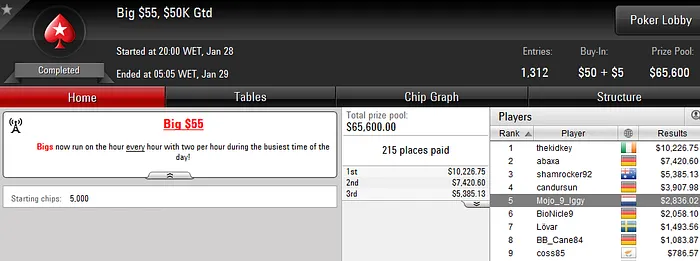 Naza114 e Mojo_9_Iggy Amealham na PokerStars.com 103