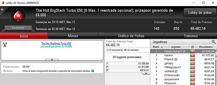 keepDchange1 Vence The Hot BigStack Turbo e TREVOR2403 o The Big €100 101