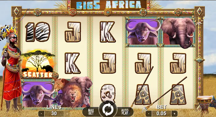 big 5 african slot