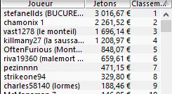 MTT Online : Bertrand "ElKY PS.FR" Grospellier sur le .fr pendant le SCOOP 102