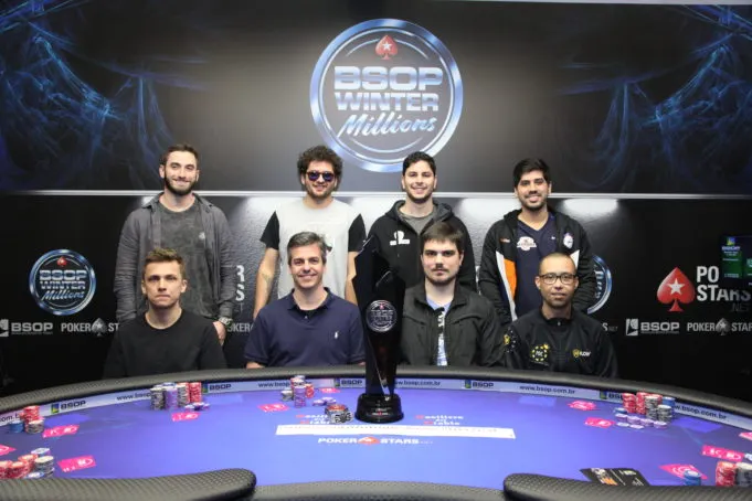 Mesa Final do Main Event do BSOP Winter Millions