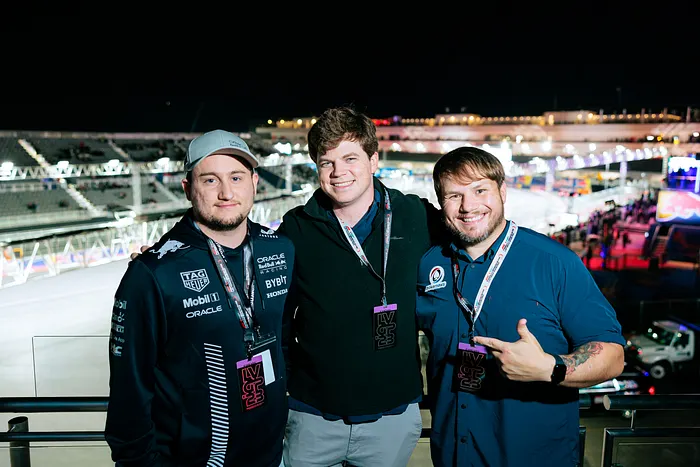 Team PokerNews at Formula 1 in Las Vegas in 2023