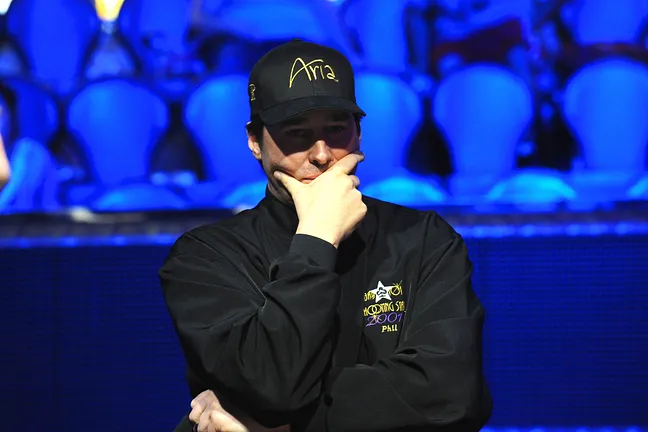 Phil Hellmuth (Event # 33) Is Not Pleased With Being Bullied By Our Day 1 Chip Leader