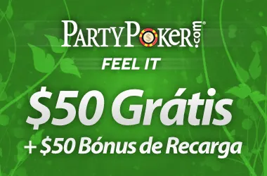 $50 Free + $50 Bônus de Recarga