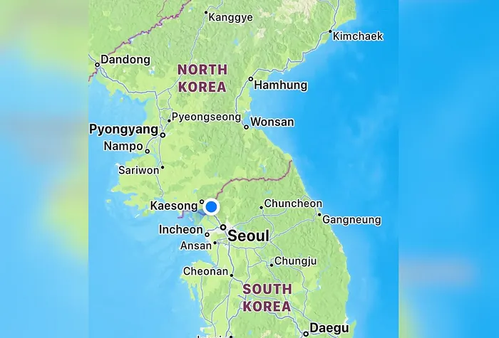 North Korea-South Korea border