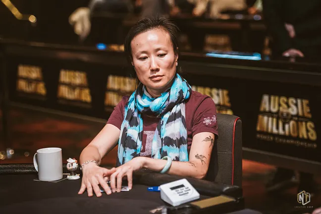 Sosia Jiang in the A$ 50,000 Challenge