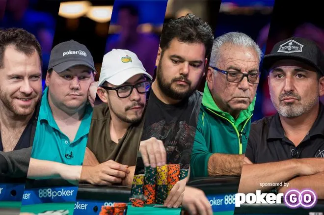 Dan Cates, Shaun Deeb, Phillip Hui, Bryce Jockey, John Esposito and Josh Arieh