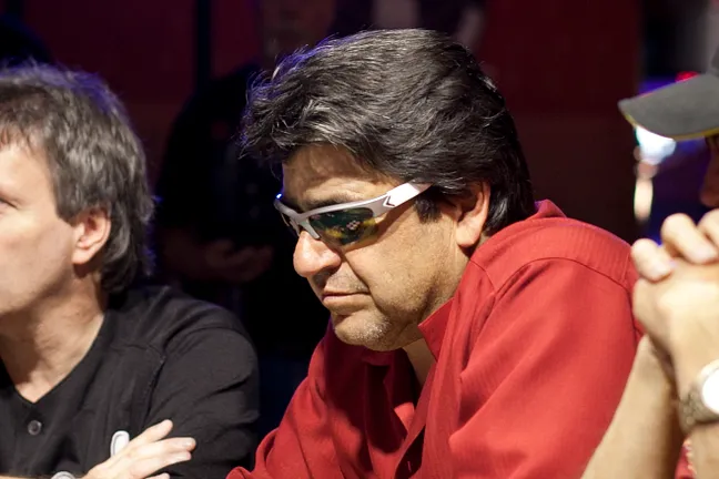 Charles Cohen Chipping Up Early At Final Table