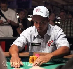Phil Ivey now has more than 50% of chips in play